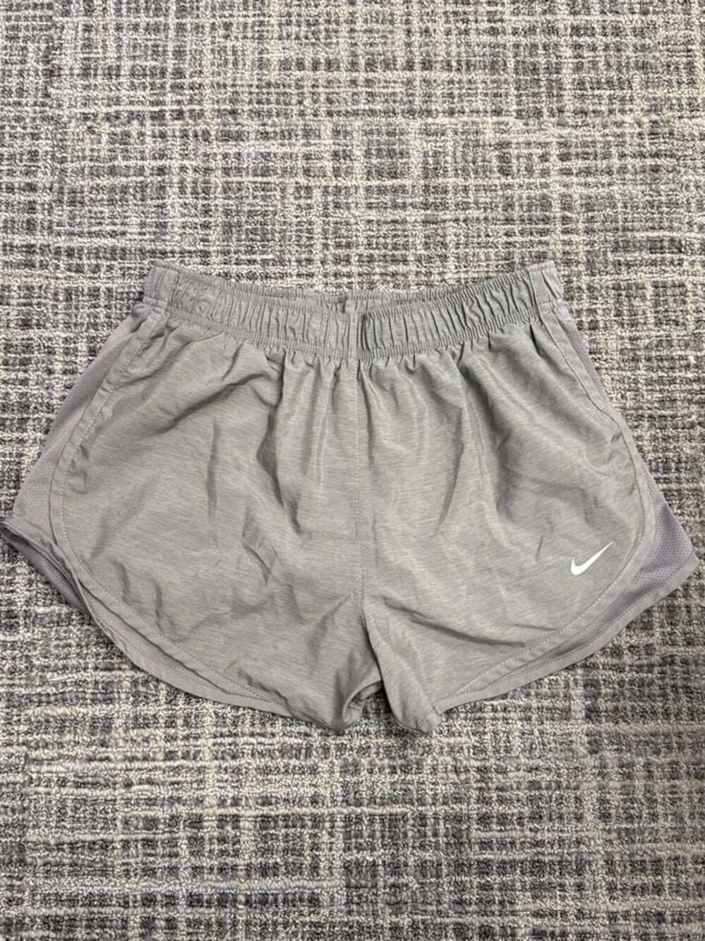Nike Women's Dri-FIT Running Shorts Grey Size M